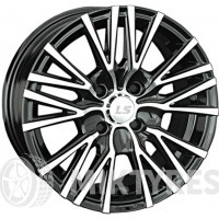 LS Wheels LS568 7x16 5x114.3 ET 40 Dia 73.1 (BKF)